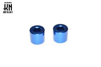 M8 Aluminum Collar Set (15mm Thickness) - Blue