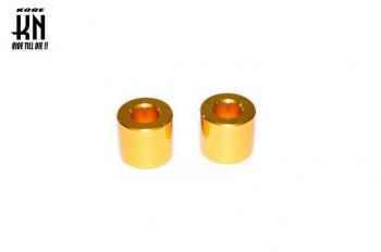 M8 Aluminum Color Set (15mm thick) Gold