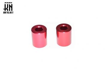 M8 Aluminum Color Set (20mm Thick) - Red