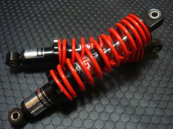 Rear Shock 280mm Black/Red (HYBRID Series)