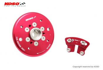 Lightweight outer rotor & pickup plate