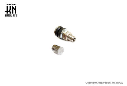 エアーバルブ ストレート 2 ショートタイプ 汎用