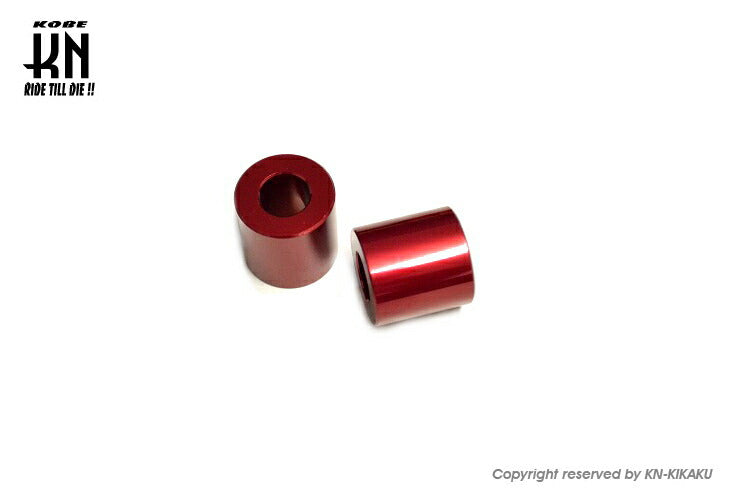 アルミアクスルカラー レッド シグナスグリファス BW'S3型 NMAX エアロックス155 フォース2.0