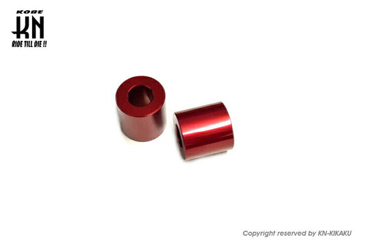 アルミアクスルカラー レッド シグナスグリファス BW'S3型 NMAX エアロックス155 フォース2.0