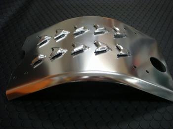 汎用リアフェンダー 汎用エンジンドガード (310mm*200mm)