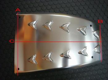 汎用リアフェンダー 汎用エンジンドガード (220mm-140mm*290mm)