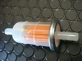 Fuel filter 8mm, total length 100mm