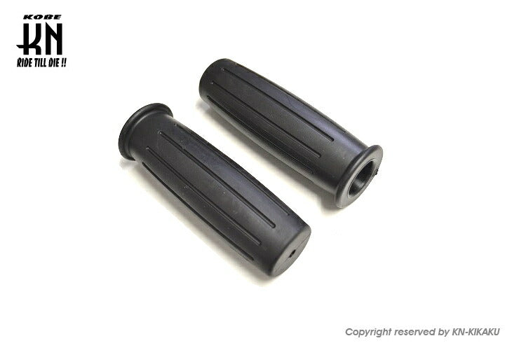 タル型グリップ 22.2mmハンドルバー用 ブラック 115mm 汎用