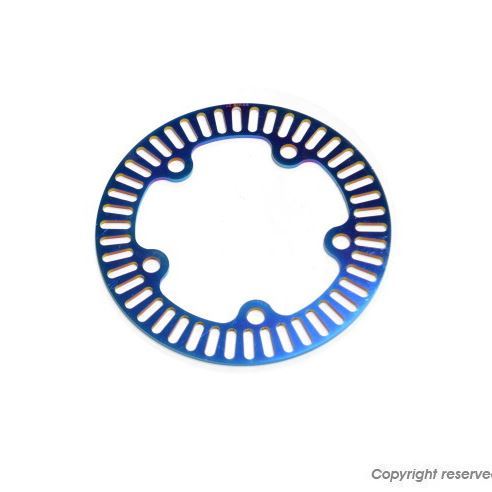 JZ Rear Wheel ABS Sensor Plate, Titanium Color, TMAX530/560 (2015-2021)