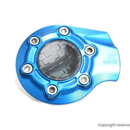 JZ リアホイールナットカバー ブルー グリファス/BWS3型/X FORCE