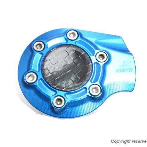 JZ リアホイールナットカバー ブルー グリファス/BWS3型/X FORCE