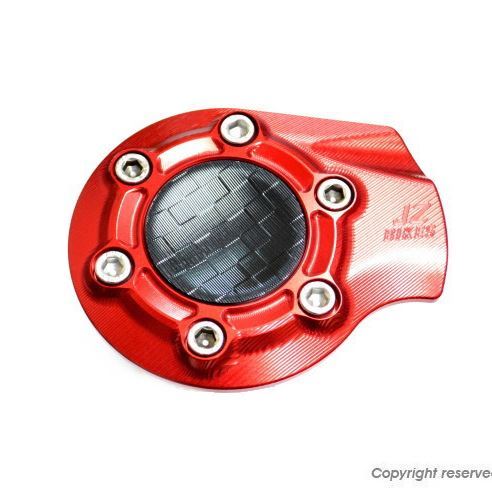 JZ リアホイールナットカバー レッド グリファス/BWS3型/X FORCE