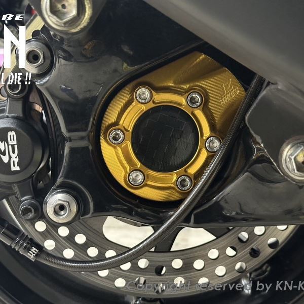 JZ リアホイールナットカバー レッド グリファス/BWS3型/X FORCE