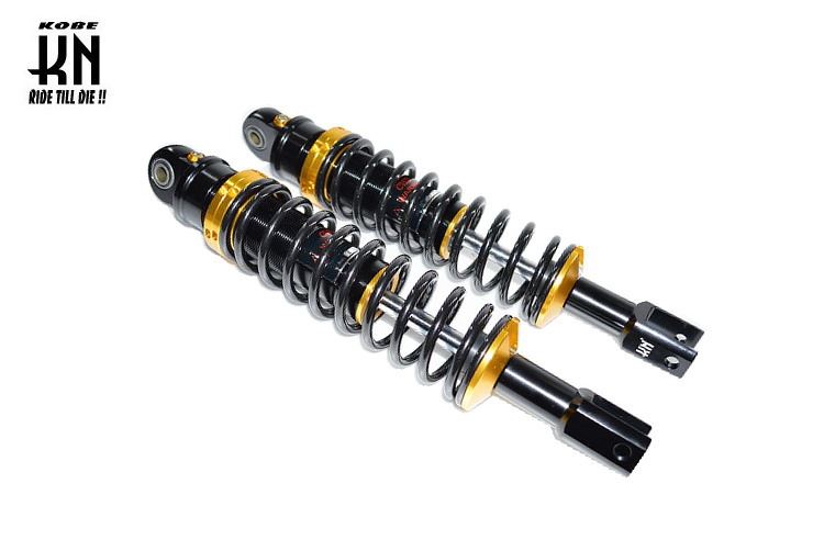 Super Absorbing Shocks Lowered Gold 285mm Cygnus Gryphus/X FORCE/NMAX Motorcycle