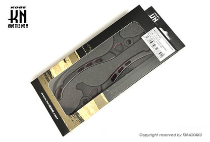 デュアルカラーブレーキレバー マットブラック/ブルー シグナスグリファスABS/X FORCE/AUGUR バイク