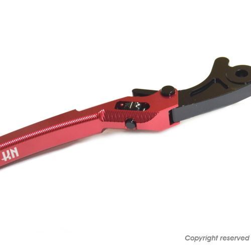 Adjustable Aluminum Brake Lever Black/Red Hunter Cub/CT125