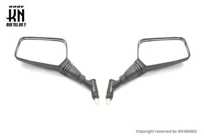 PCZ Mirror Black Left and Right 8mm Standard Thread Set