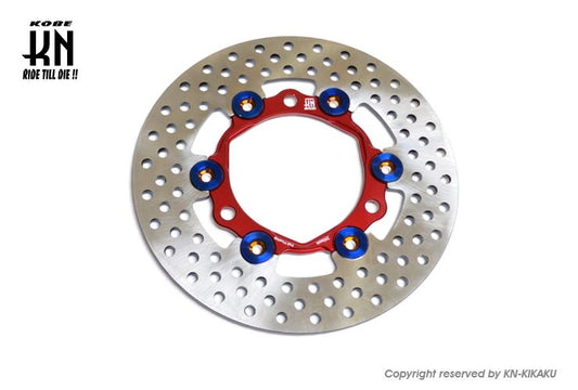 リアフルフローティングディスクローター レッド タイプ2 200mm シグナスX 4/5型/BWS125 2型 バイク