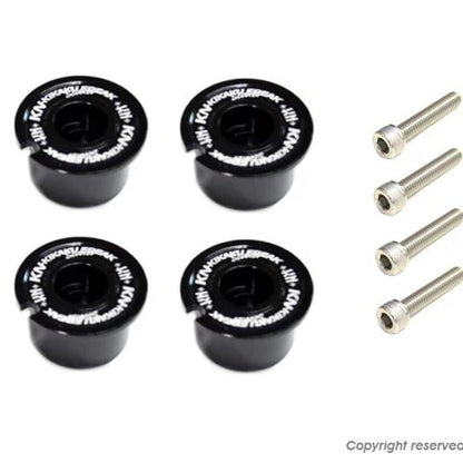 Aluminum Floorboard Color 2 Black CygnusX Cygnus Gryphus BW'S125 BW'S X BW'S R