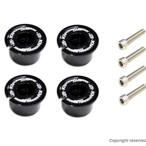 Aluminum Floorboard Color 2 Black CygnusX Cygnus Gryphus BW'S125 BW'S X BW'S R