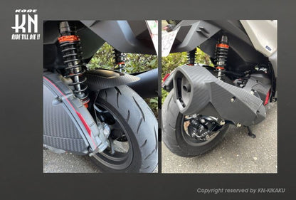 スーパーショック2 減衰調整付 ブルー シグナスグリファス X FORCE/Nマックス125/155 バイク サスペンション パーツ