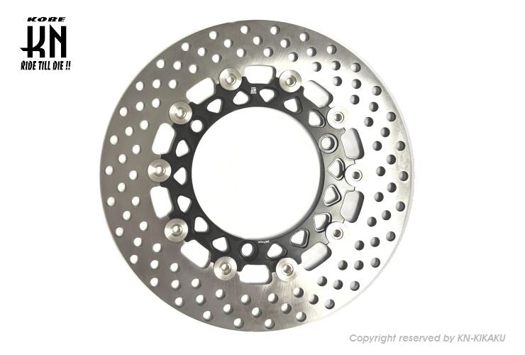 ビッグローター ブラック 267mm グリファス/BWS3型/X FORCE バイク