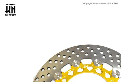 ビッグローター ゴールド 267mm グリファス/BWS3型/X FORCE バイク