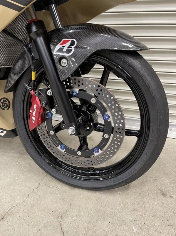 NCY ビッグローターセット 4POTサポート付属 320mmディスク GSX-R/S125/150 バイク