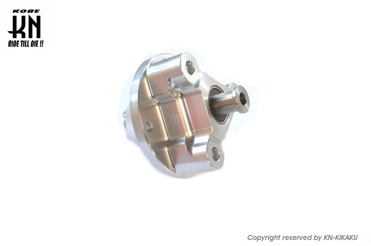 ディスク化フロントハブ シルバー ズーマー バイク 駆動 パーツ