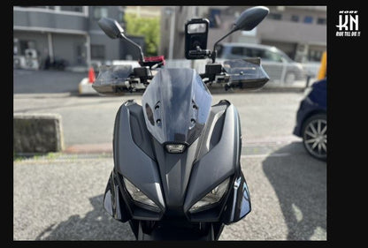 ナックルバイザー ブレーキレバーピボットボルト共締めタイプ 汎用 バイク