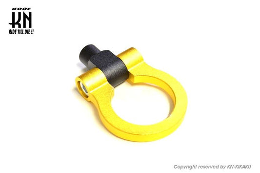 アルミ牽引フック【理由あり】 ゴールド 汎用