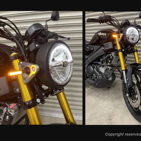 KOSO シーケンシャルLEDウインカー2 ライトスモーク XSR125 YZF-R125 YZF-R15