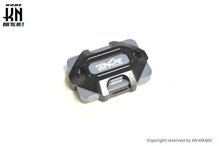 アルミビレットマスターシリンダーキャップ【DCR】 ブラック タイプ3