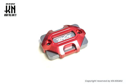 アルミビレットマスターシリンダーキャップ【DCR】 レッド タイプ3