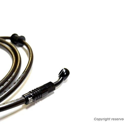 ステンメッシュブレーキホースKIT 2330mm シグナスグリファス BW'S マジェスティS SMAX FORCE155