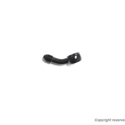 バンジョーアダプター 45度 ブラック