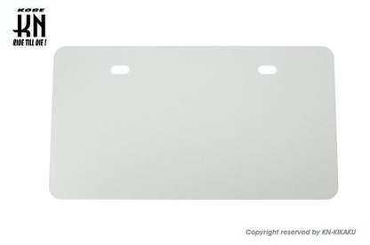 アルミライセンスプレートベース ナンバープレートベース シルバー 125×230mm 汎用 バイク 外装 パーツ