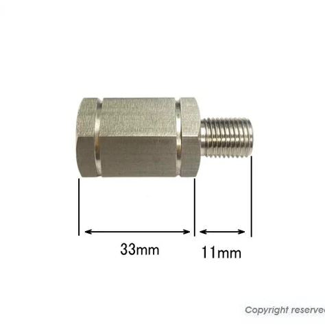 汎用 O2センサーサイズ変換アダプター シグナスX BW'S125 BW'S X