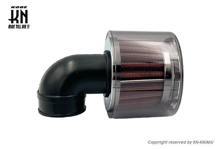 汎用 パワーフィルター90度 タイプ2 ブラック 35mm～37mm