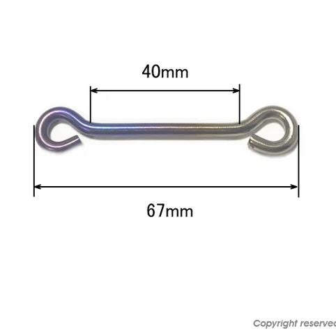 汎用ホース/ワイヤーホルダー M6/M6 汎用