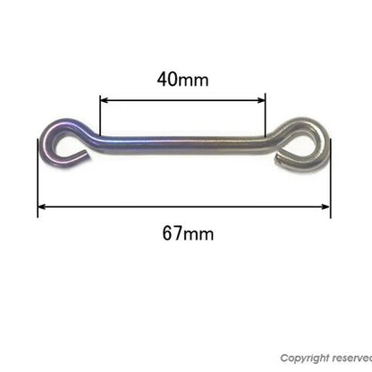 汎用ホース/ワイヤーホルダー M6/M6 汎用