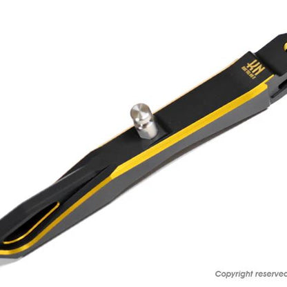 ミディアムサイドスタンド2 ブラック/ゴールド シグナスX グリファス BWS125