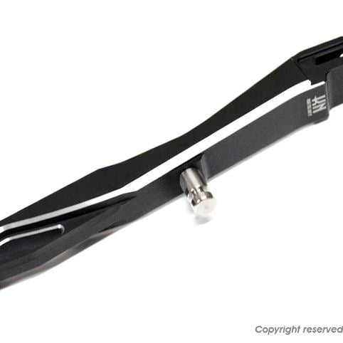 ミディアムサイドスタンド2 ブラック/シルバー シグナスX グリファス BWS125