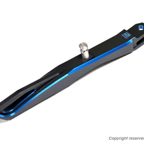 スタンダードサイドスタンド2 ブラック/ブルー シグナスX グリファス BWS125