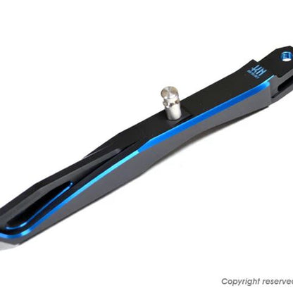 スタンダードサイドスタンド2 ブラック/ブルー シグナスX グリファス BWS125