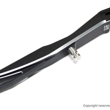 スタンダードサイドスタンド2 ブラック/シルバー シグナスX グリファス BWS125