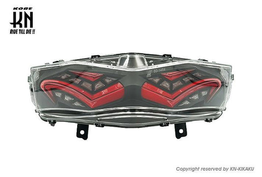 LED Tail Light Assembly, Clear Lens/Red