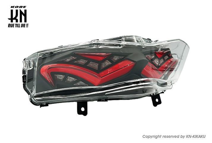 LED Tail Light Assembly, Clear Lens/Red