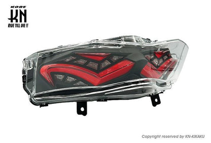 LED Tail Light Assembly, Clear Lens/Red