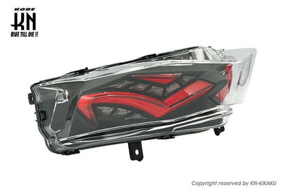 LED Tail Light Assembly, Clear Lens/Red
